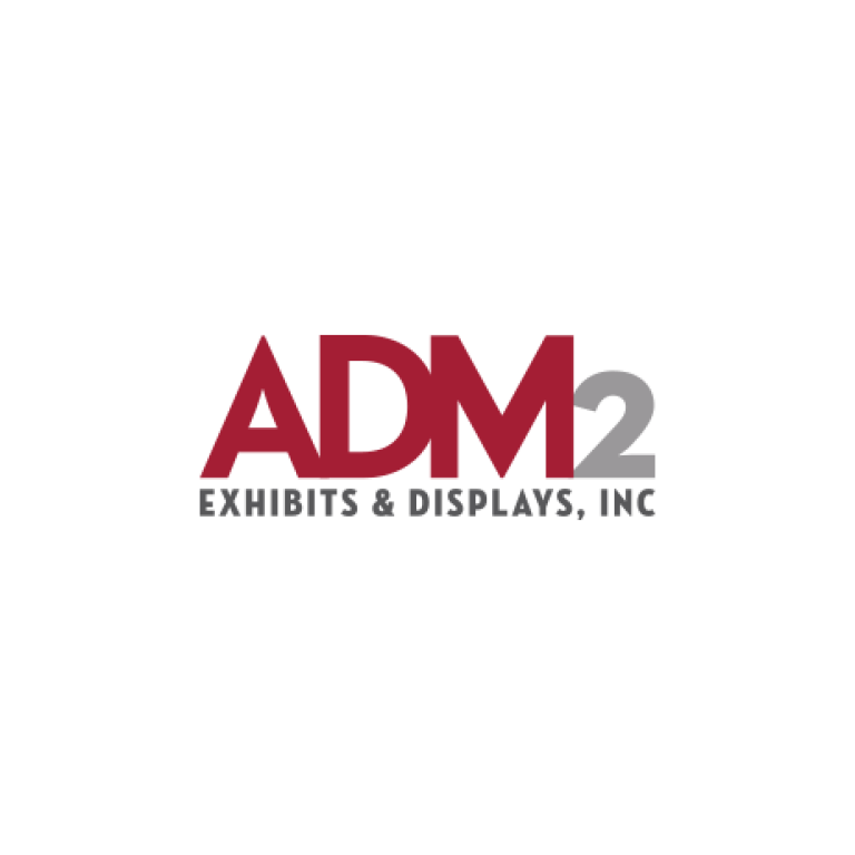 ADM2 Exhibits & Displays, Inc. logo